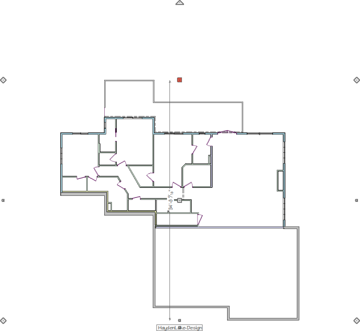 Select the picture/PDF and use the edit handles to resize it.