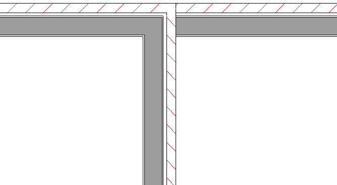 Result after adjusting the wall layers.