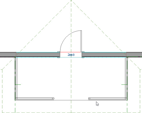 Pointing to the railing that an attic wall should be created above