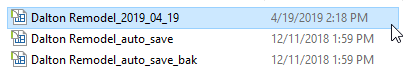 Opening the most recent archive