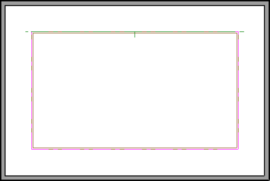 Ceiling plane in the same location as the molding polyline and ceiling hole