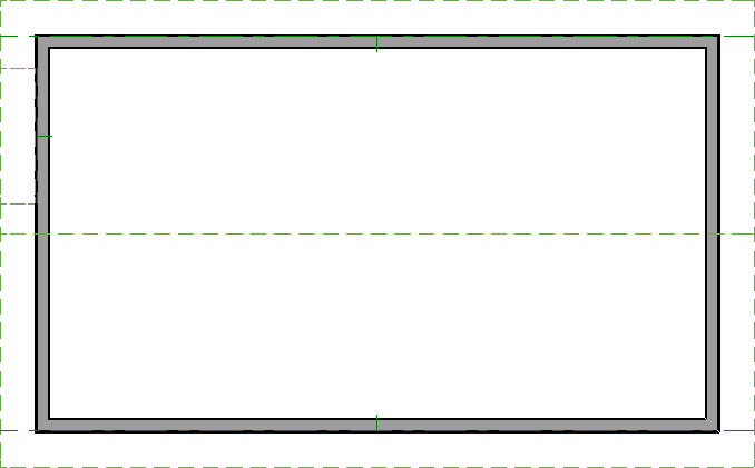 Adjust the top ridge edge to align with the outside surface of the wall