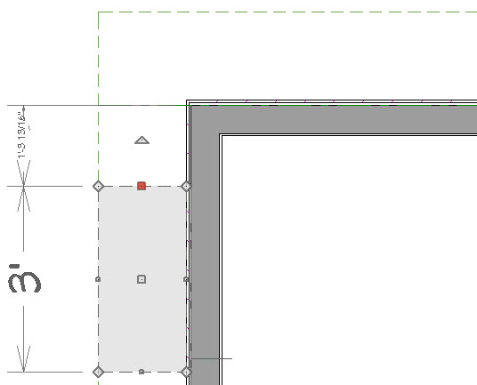 3 foot wide roof plane for the roof return