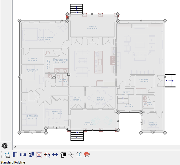 Polyline that has been customized manually