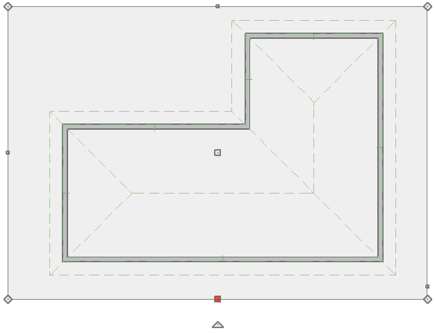 Creating a selection marquee around a structure using Edit Area