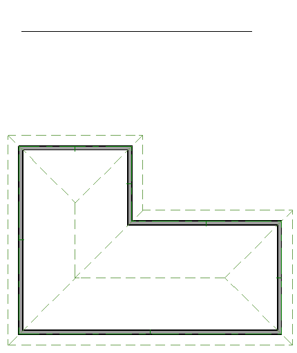 Structure with a CAD line beside it