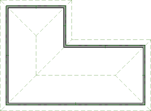 Structure has been mirrored using the Transform / Replicate Object edit tool