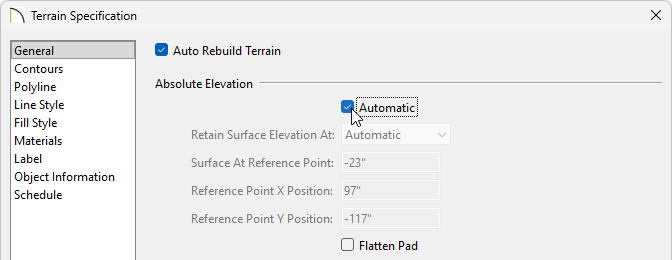 You can adjust your terrain's elevation in the Terrain Specification.