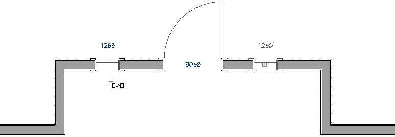 Copying the side lite to the other side of the door