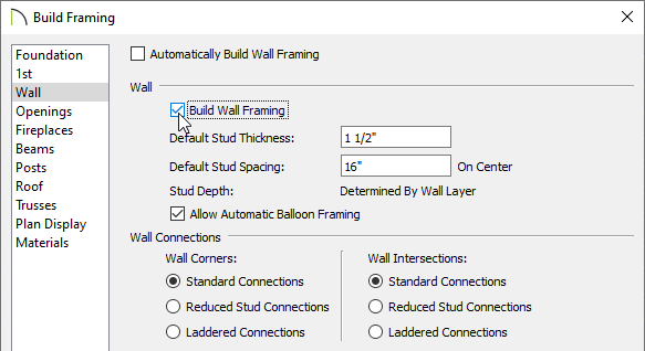 Troubleshooting Wall Framing Issues