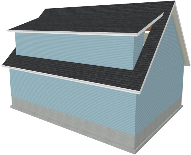 Gap in Exterior Dormer Walls