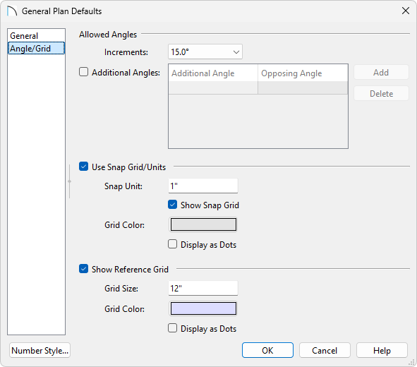 On the Angle/Grid panel of the General Plan Defaults you can adjust your Snap Unit.