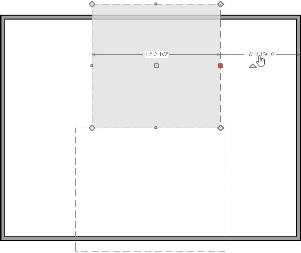 Extending the roof planes over the exterior walls