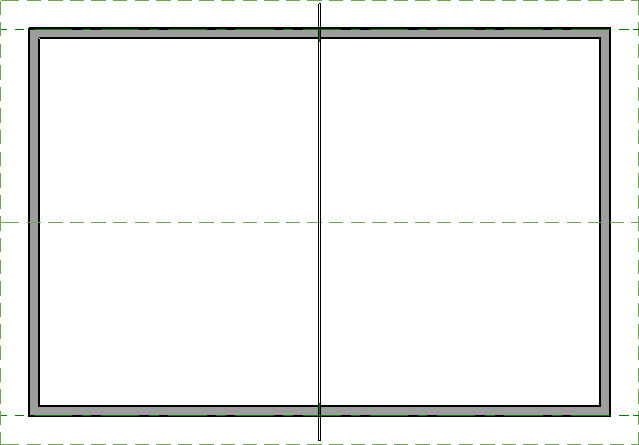 Single truss created in the floor plan
