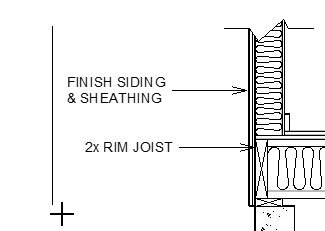 Draw a line to use as an alignment reference.