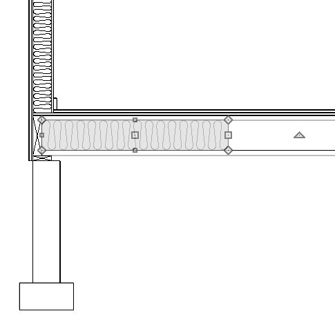 Using the Insulation tool to detail your insulation.