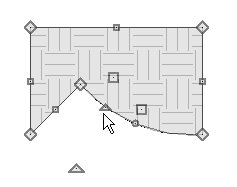 Use the Change Line/Arc tool to arc the selected edge.
