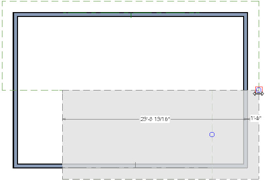 Snapping the edges of a roof plane to another