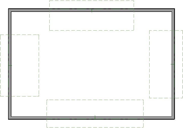 Draw as many roof planes as needed using the Roof Plane tool