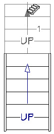 Drawing the second section of stairs that will become the winders