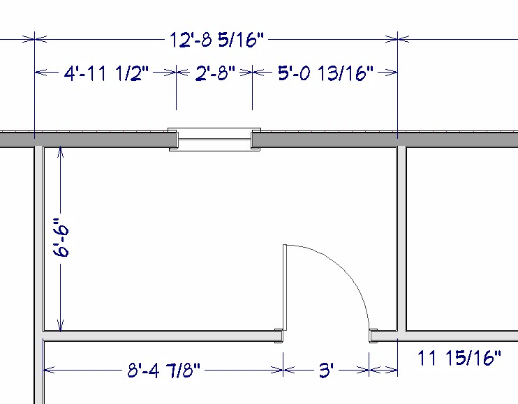 The objects are not positioned accurately in the floor plan.