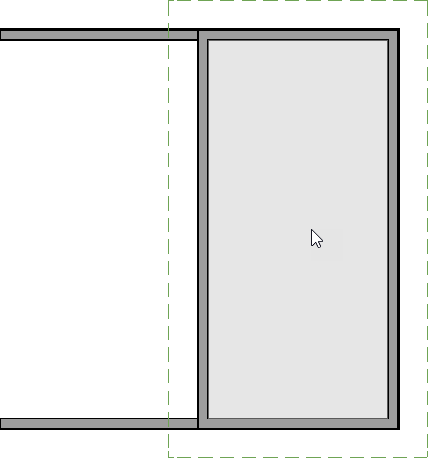 Selecting the second floor room 