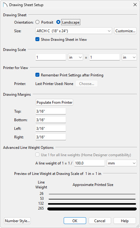 In Drawing Sheet Setup specify your desired paper size.
