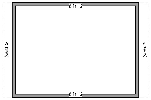 An example of how the roof baseline polylines would look in floor plan