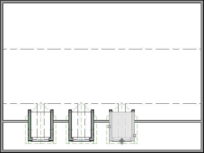 Replicating the dormer across a space