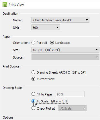 Architectural Drawing Scale Conversion Chart setting the print scale Architectural Drawing Scale Conversion Chart setting the print scale