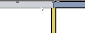 Selecting the new wall segment