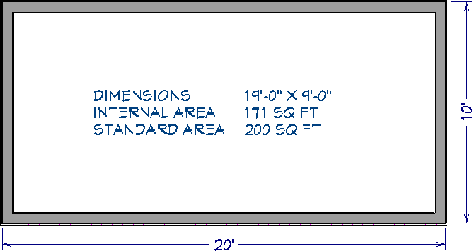 Room Dimension Macros in Floor Plan
