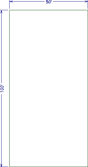 Default perimeter in a plan view