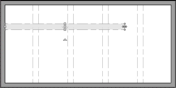 Extending a soffit that has been copied and rotated