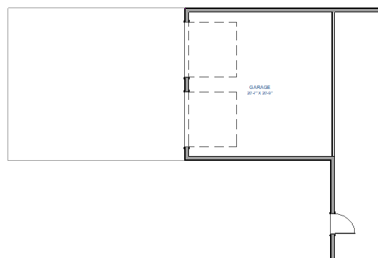 Drawing out the driveway area