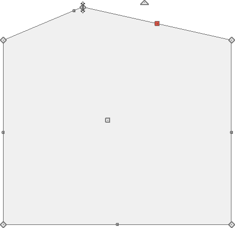 Shape of Terrain Perimeter changed by dragging diamond edit handle