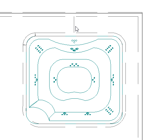 Showing the room divider that connects to the two room areas