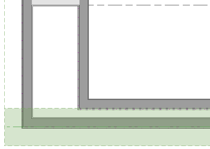 Reshape the lower roof plane until it bumps around the dormer.