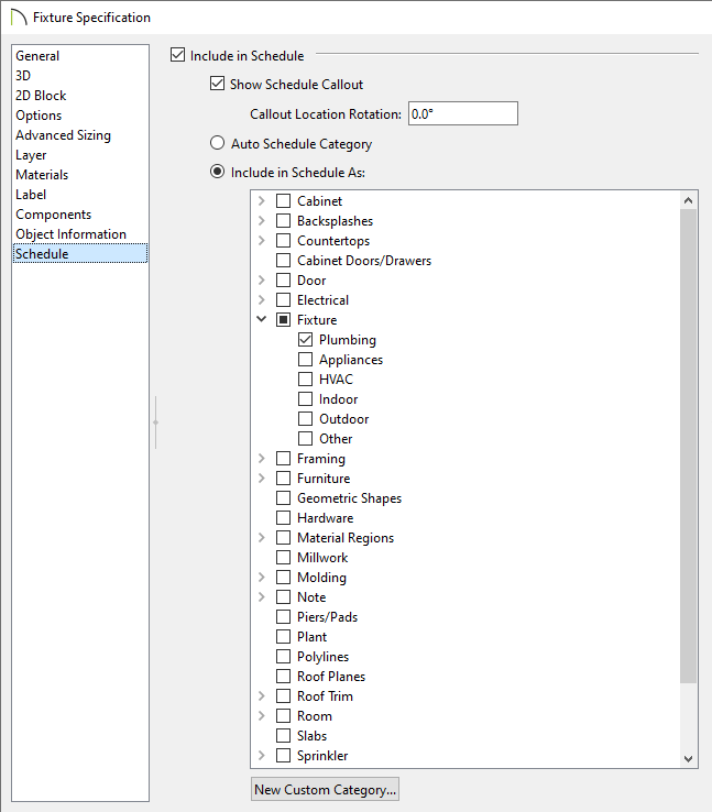 Creating a Plumbing, HVAC, or Appliance Schedule