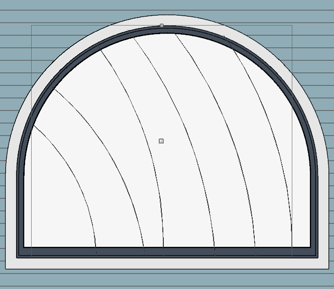 using cad lines to draw your muntin design