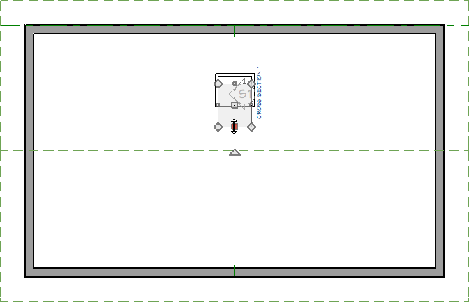 Adjust the ceiling hole in floor plan view