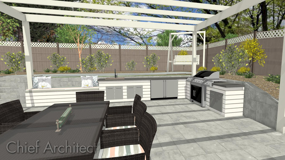 Outdoor kitchen