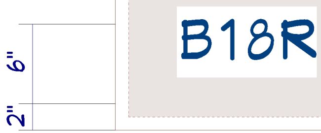 Adjusting the CAD reference lines using the dimensions