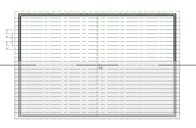 With all of your roof planes selected, use the Copy edit tool, and then use the Reflect About edit tool.