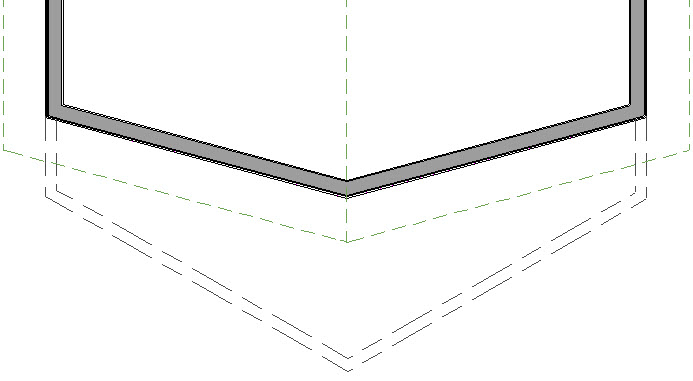 Building a room outside the prow roof using room dividers