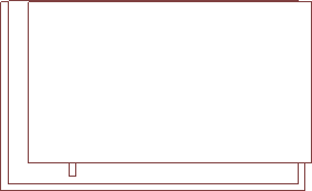 Dual front fireplace