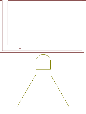 Fieplace with an added light source in front