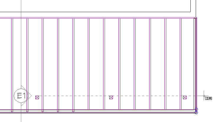 Dragging out a cross section/elevation camera for the deck