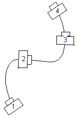 Two additional key frames added to walkthrough path