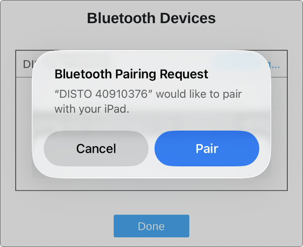 Click the Pair button if prompted